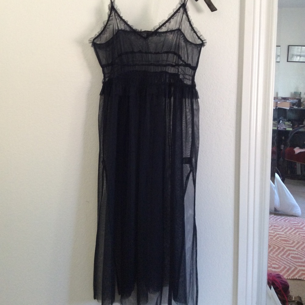 étophe studios sheer tunic/dress